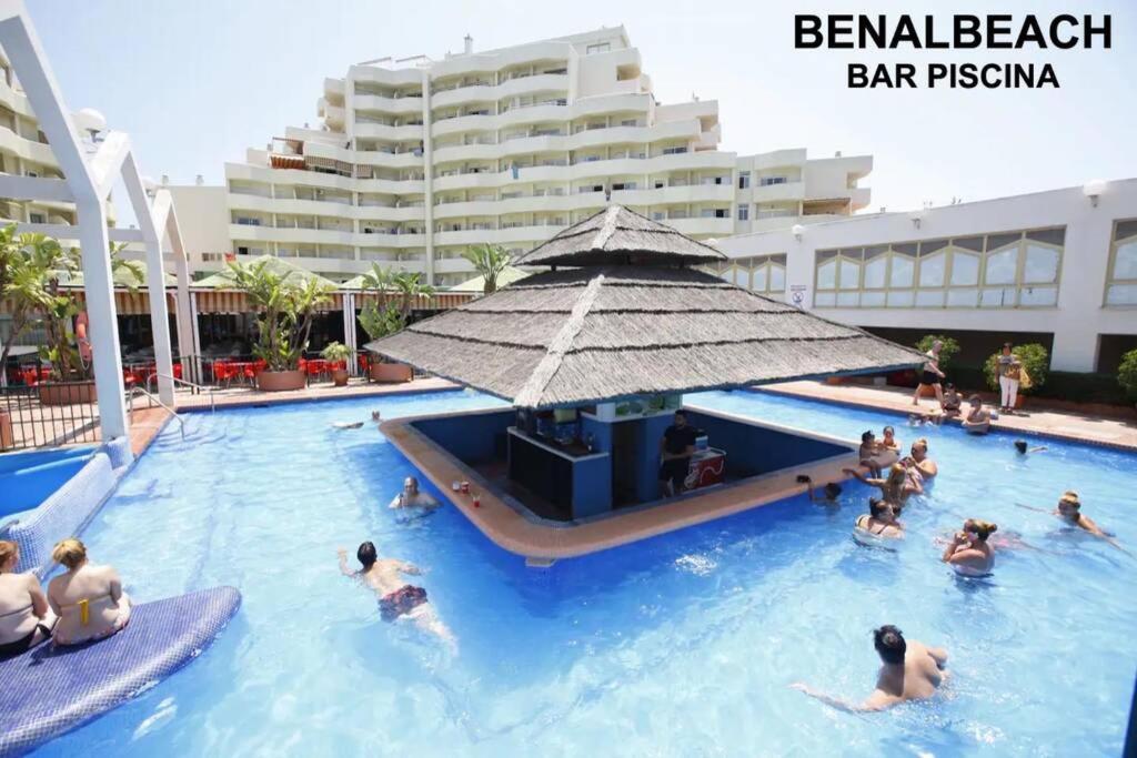 Estudio En Benalbeach, Vistas Mar, Primera Linea Playa ベナルマデナ エクステリア 写真