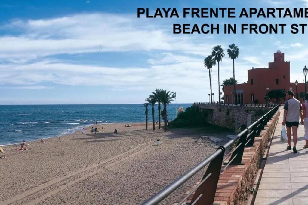 Estudio En Benalbeach, Vistas Mar, Primera Linea Playa ベナルマデナ エクステリア 写真