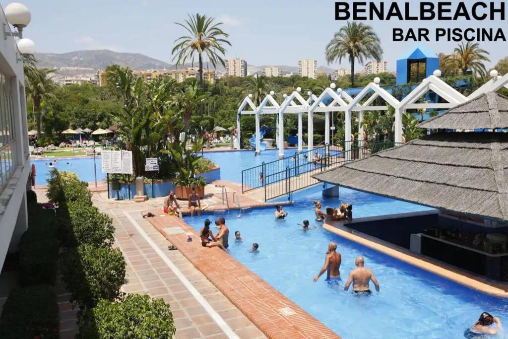 Estudio En Benalbeach, Vistas Mar, Primera Linea Playa ベナルマデナ エクステリア 写真
