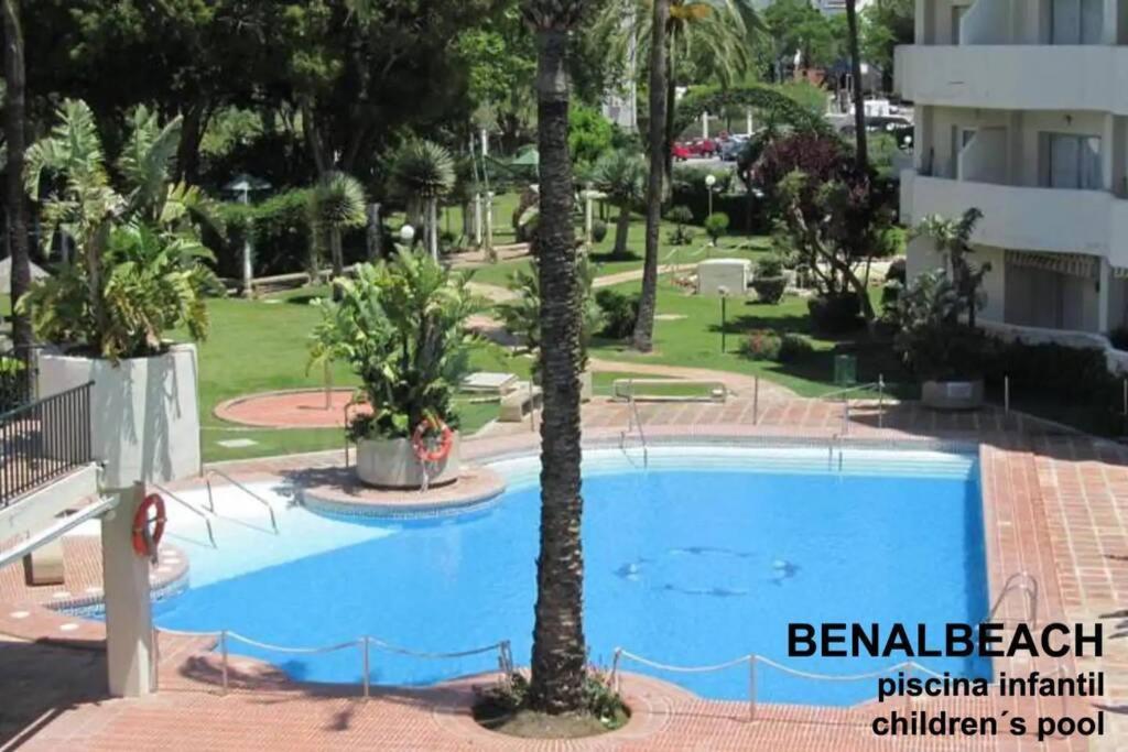 Estudio En Benalbeach, Vistas Mar, Primera Linea Playa ベナルマデナ エクステリア 写真