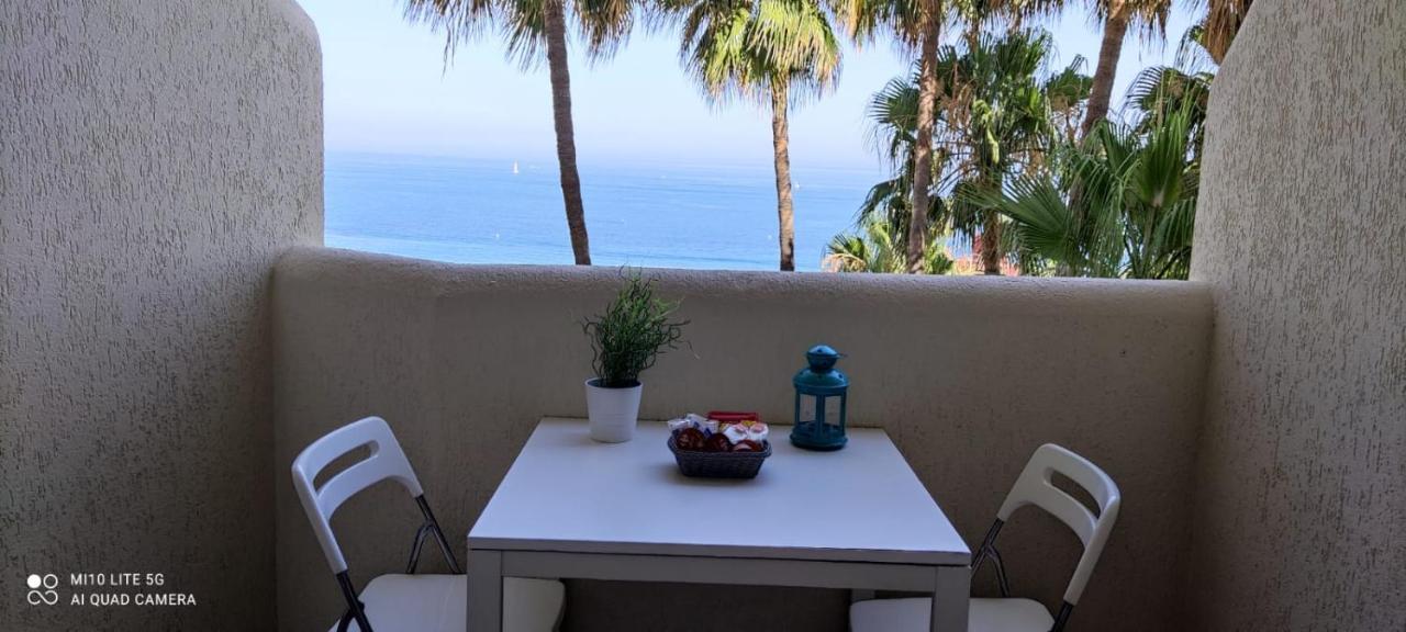 Estudio En Benalbeach, Vistas Mar, Primera Linea Playa ベナルマデナ エクステリア 写真