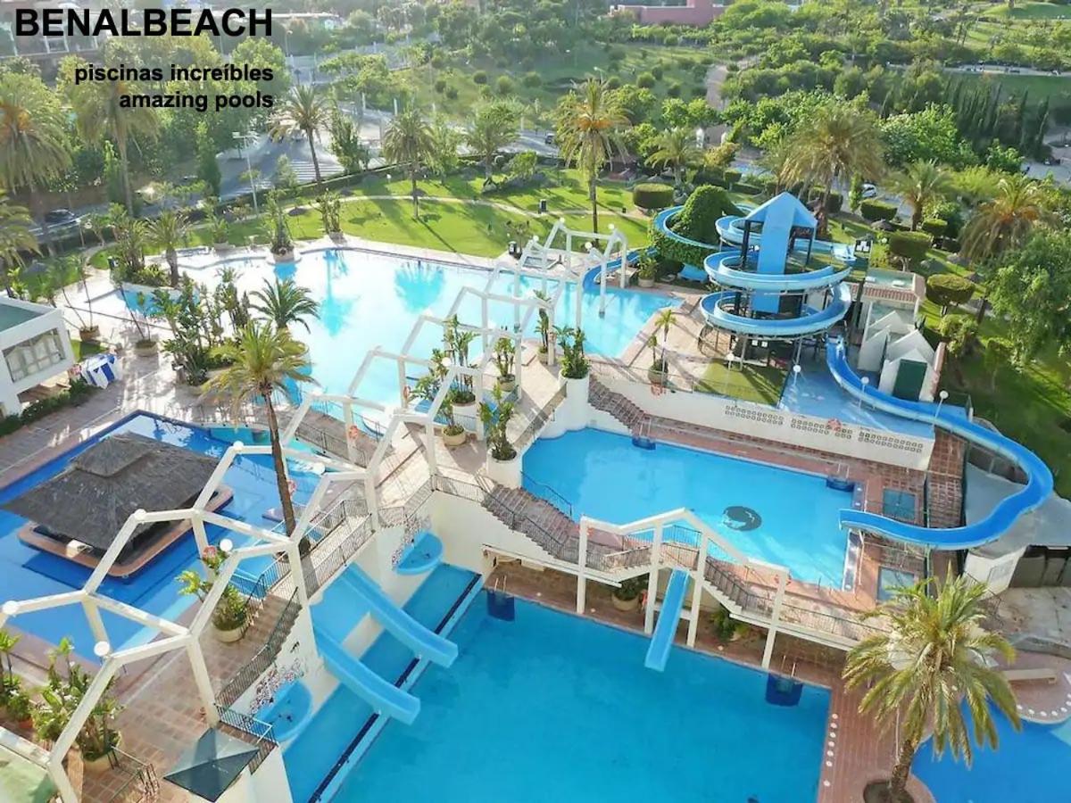 Estudio En Benalbeach, Vistas Mar, Primera Linea Playa ベナルマデナ エクステリア 写真